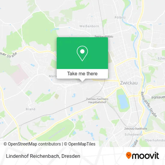 Карта Lindenhof Reichenbach