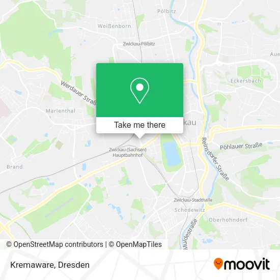 Карта Kremaware