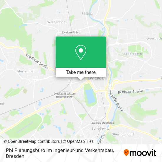 Карта Pbi Planungsbüro im Ingenieur-und Verkehrsbau