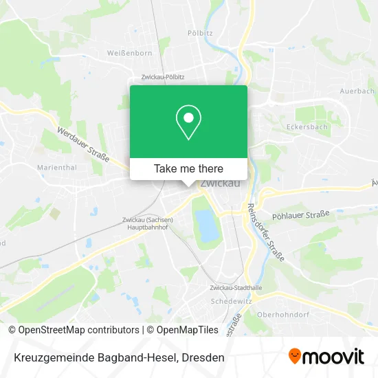 Карта Kreuzgemeinde Bagband-Hesel