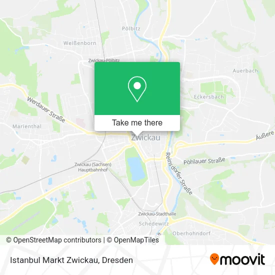 Карта Istanbul Markt Zwickau