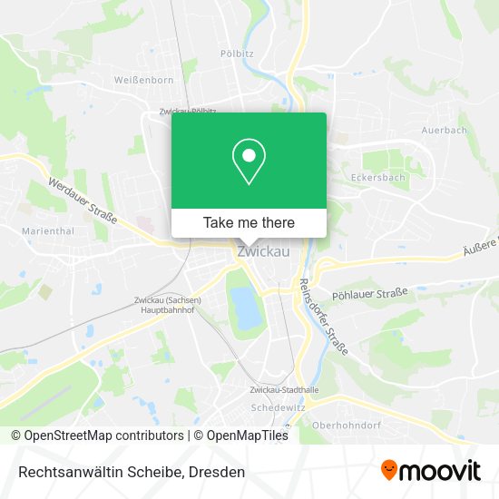 Карта Rechtsanwältin Scheibe