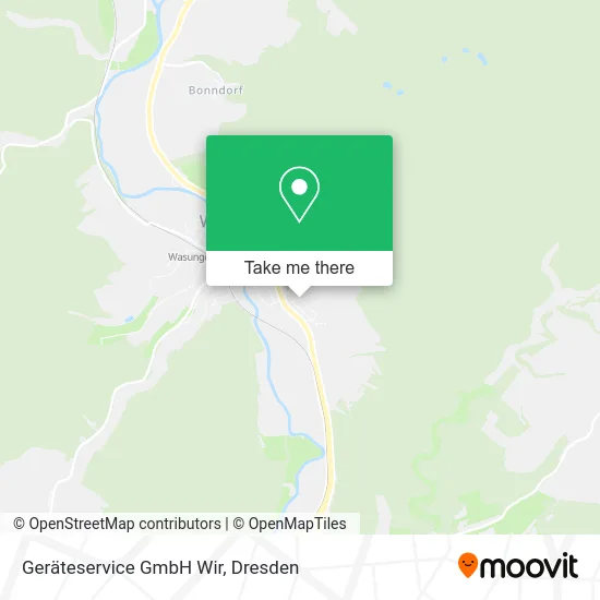 Карта Geräteservice GmbH Wir