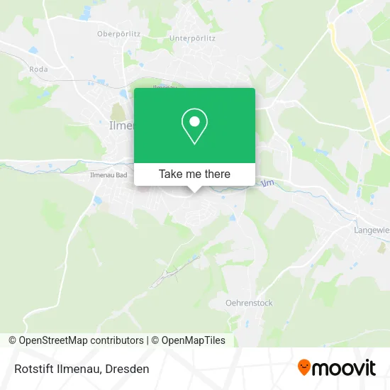 Карта Rotstift Ilmenau