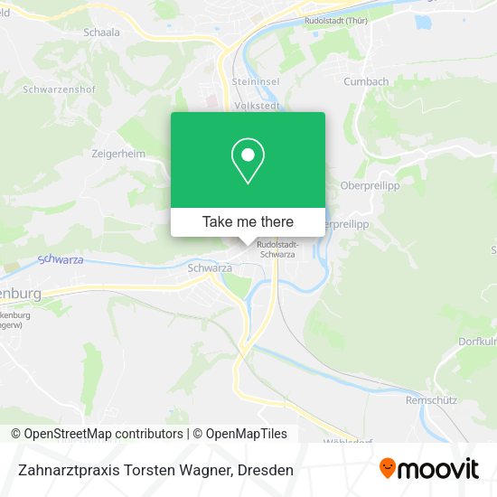 Карта Zahnarztpraxis Torsten Wagner