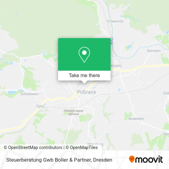 Карта Steuerberatung Gwb Boller & Partner