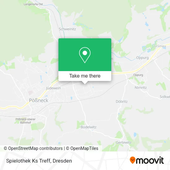Карта Spielothek Ks Treff