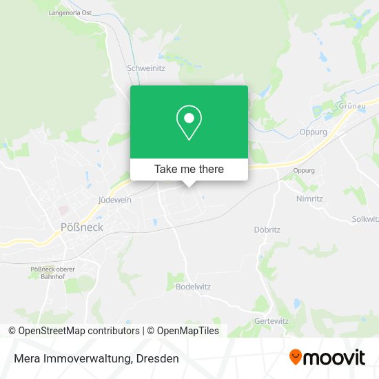 Карта Mera Immoverwaltung