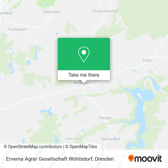 Ervema Agrar Gesellschaft Wöhlsdorf map