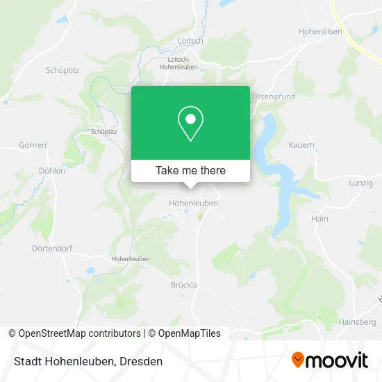 Карта Stadt Hohenleuben