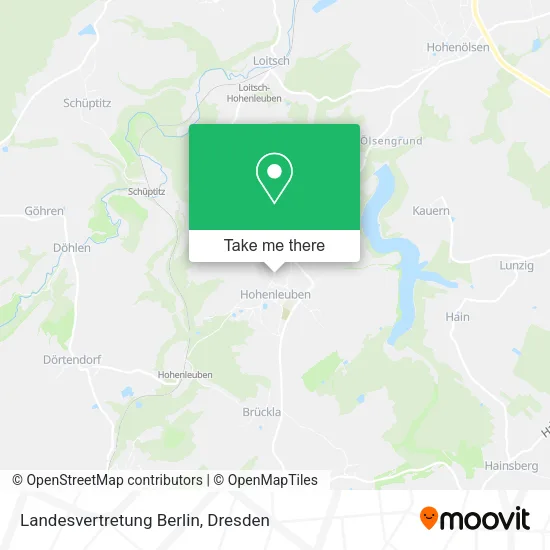 Карта Landesvertretung Berlin