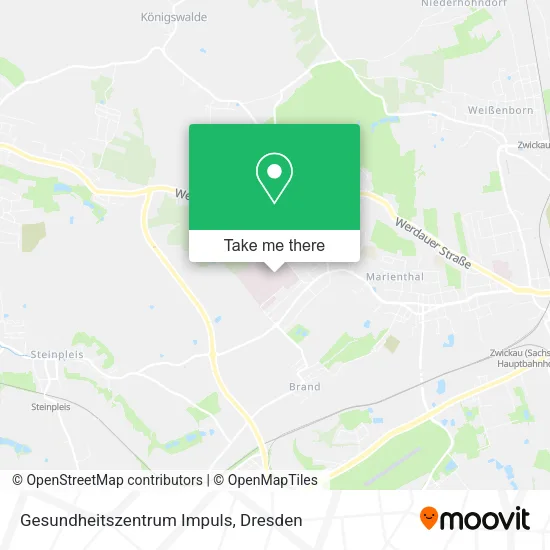 Карта Gesundheitszentrum Impuls