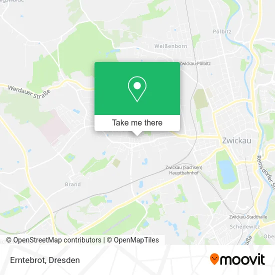 Карта Erntebrot