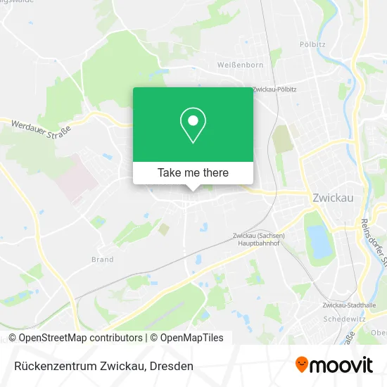 Rückenzentrum Zwickau map