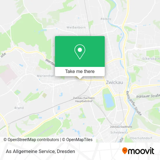 Карта As Allgemeine Service