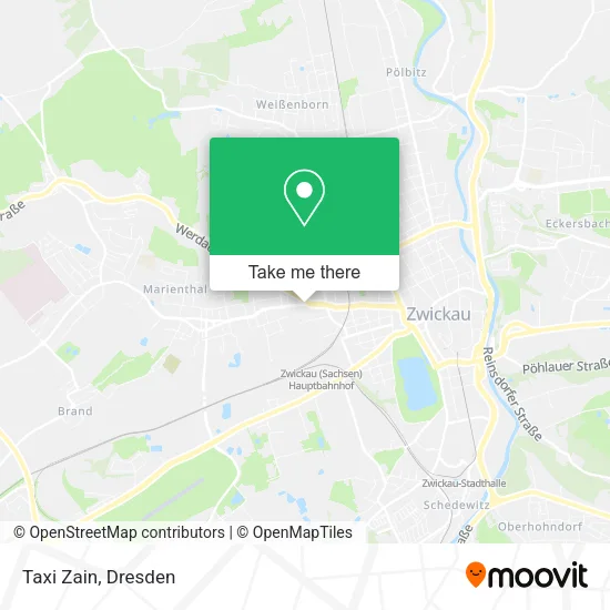 Карта Taxi Zain