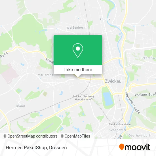 Карта Hermes PaketShop