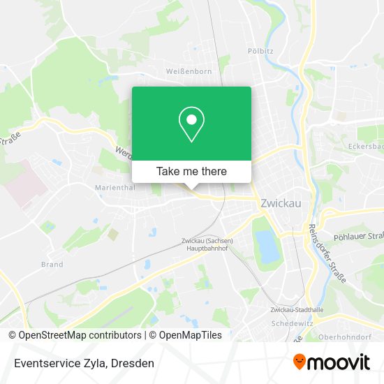 Карта Eventservice Zyla