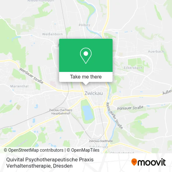 Карта Quivital Psychotherapeutische Praxis Verhaltenstherapie