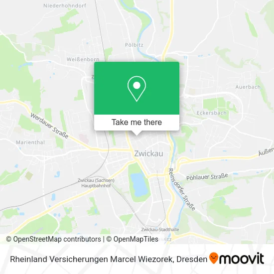 Карта Rheinland Versicherungen Marcel Wiezorek
