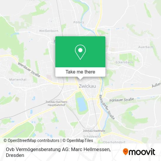 Карта Ovb Vermögensberatung AG: Marc Hellmessen