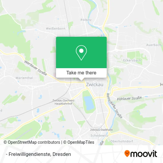 Карта - Freiwilligendienste