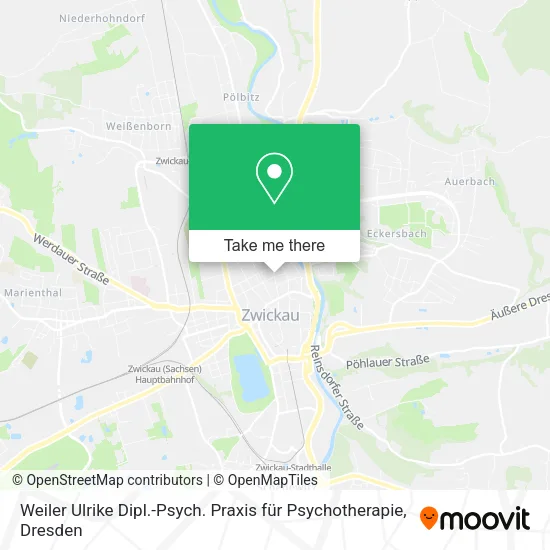 Карта Weiler Ulrike Dipl.-Psych. Praxis für Psychotherapie