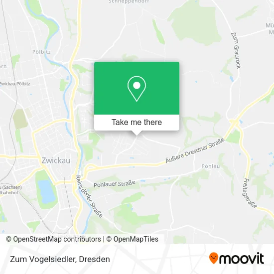 Карта Zum Vogelsiedler