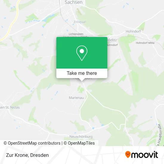 Карта Zur Krone