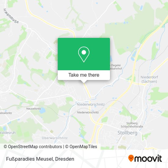 Карта Fußparadies Meusel