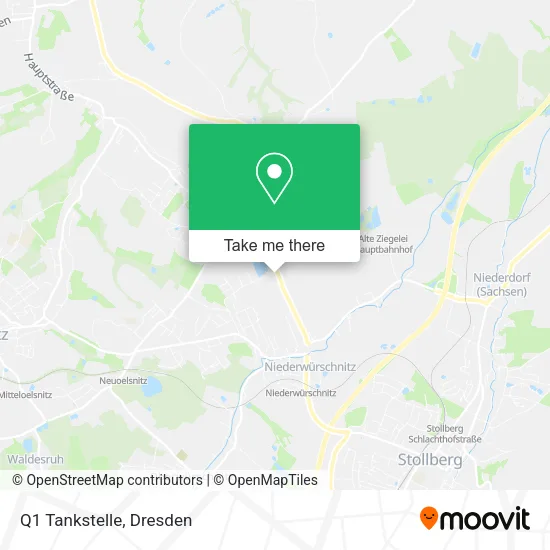 Карта Q1 Tankstelle