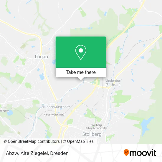 Карта Abzw. Alte Ziegelei