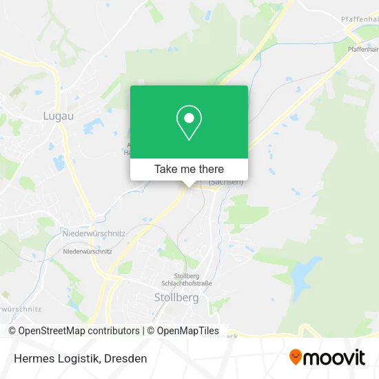 Карта Hermes Logistik