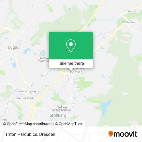 Карта Triton Pardubice