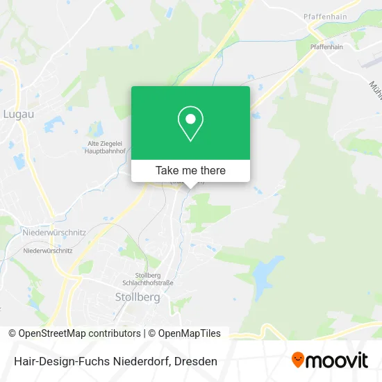 Карта Hair-Design-Fuchs Niederdorf
