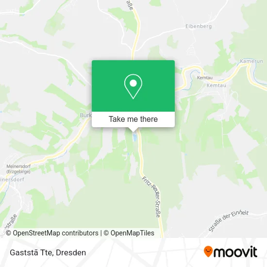 Карта Gaststã Tte