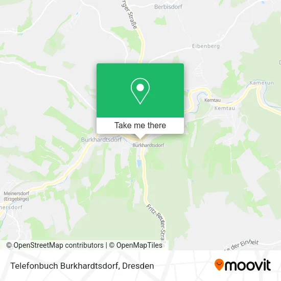 Карта Telefonbuch Burkhardtsdorf