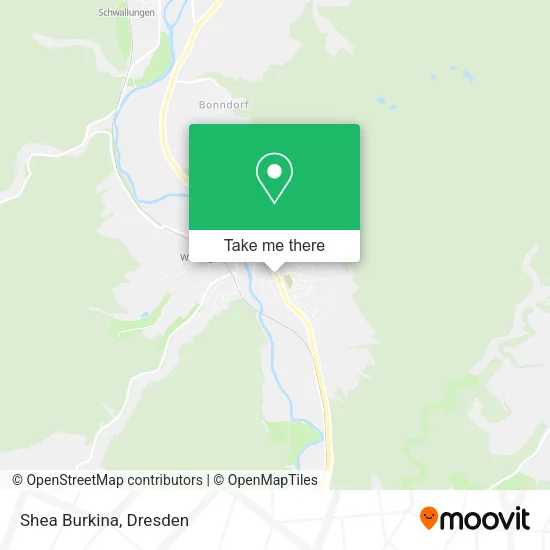 Карта Shea Burkina