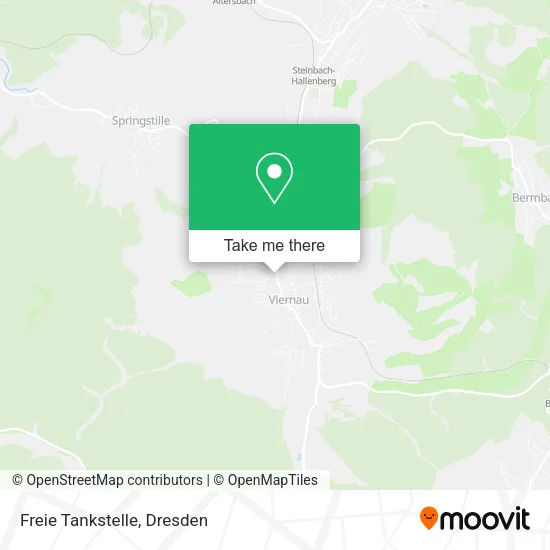 Карта Freie Tankstelle