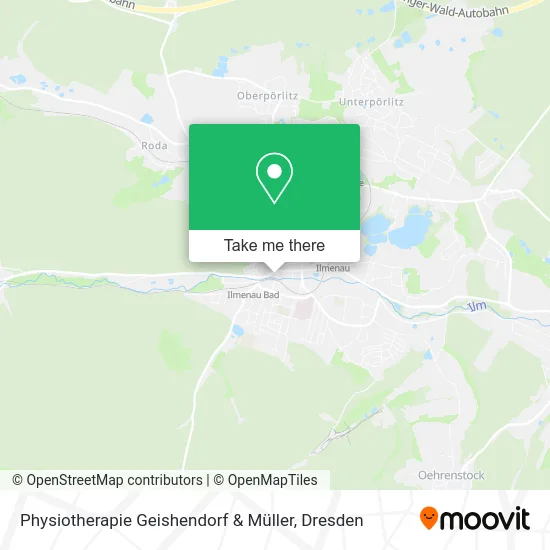 Карта Physiotherapie Geishendorf & Müller