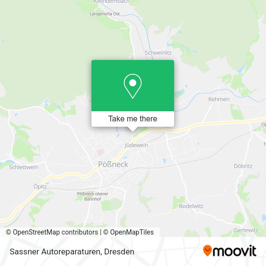 Карта Sassner Autoreparaturen