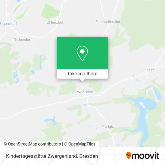 Карта Kindertagesstätte Zwergenland