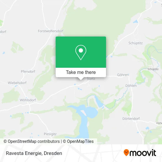 Карта Ravesta Energie