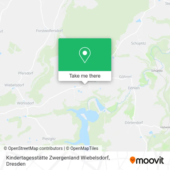 Карта Kindertagesstätte Zwergenland Wiebelsdorf