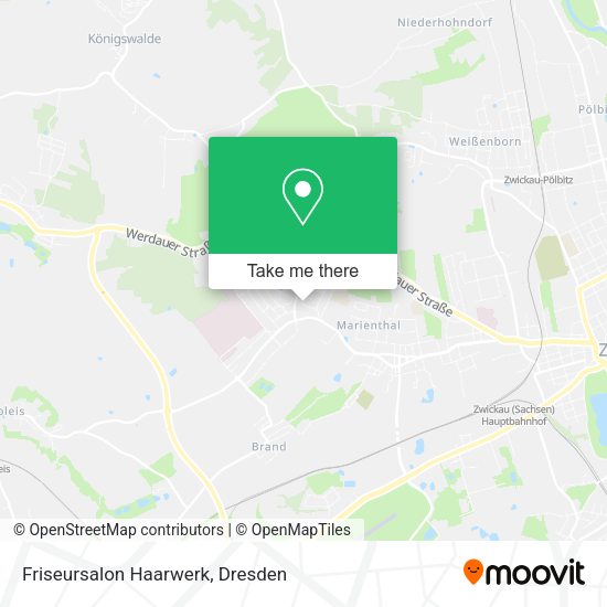 Карта Friseursalon Haarwerk