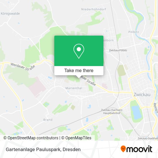 Карта Gartenanlage Pauluspark