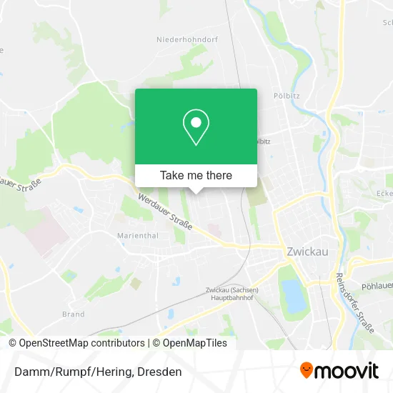 Карта Damm/Rumpf/Hering