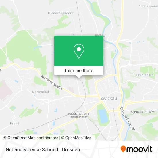Карта Gebäudeservice Schmidt