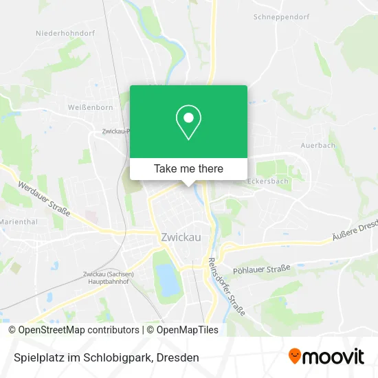 Карта Spielplatz im Schlobigpark