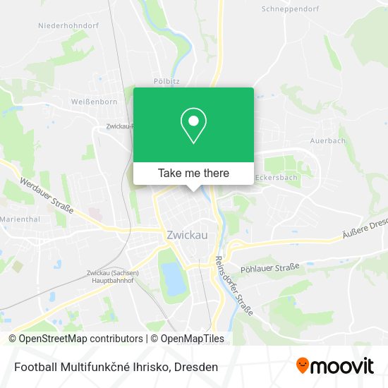 Карта Football Multifunkčné Ihrisko